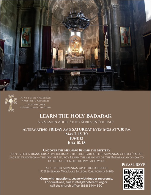 Learn the Holy Badarak - Study Series (in English)