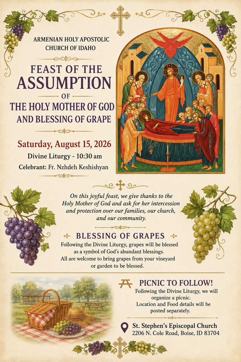 Feast of the Assumption - Idaho Mission Parish