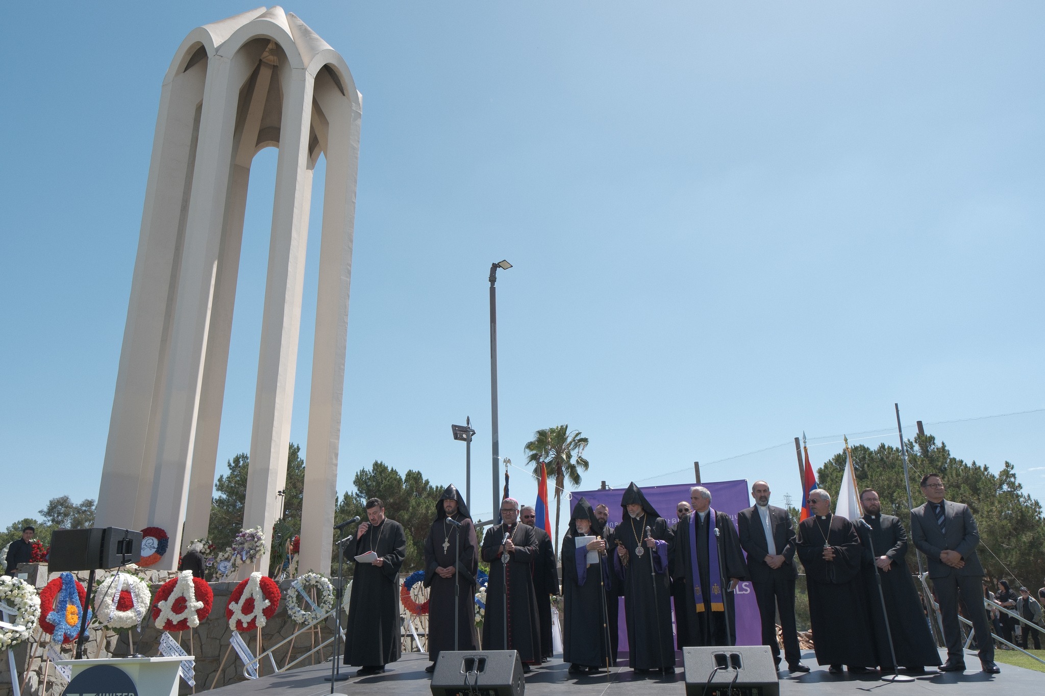 Armenian Genocide Martyrs Memorial Monument-ի մօտ տեղի ունեցաւ Հայոց Ցեղասպանութեան 111-րդ տարելիցին նուիրուած մեծաշուք ոգեկոչման արարողութիւնը