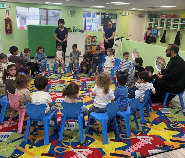 Visitation to "Hrashk" Armenian Preschool in North Hollywood