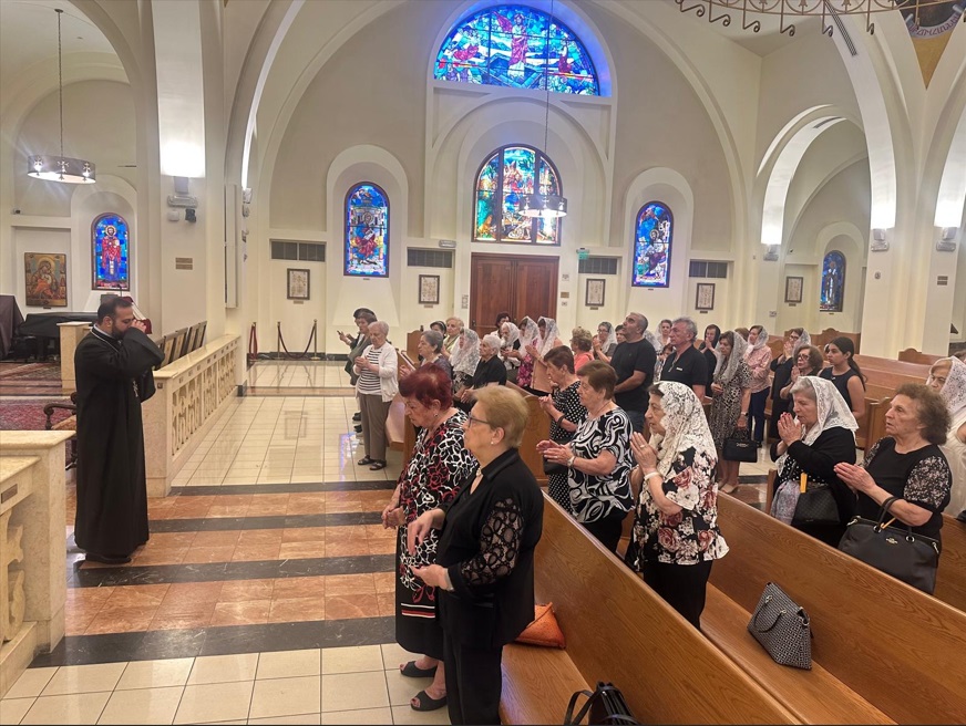 Victory Day Care Residents Visit St. Leon (Ghevontiants) Armenian Cathedral