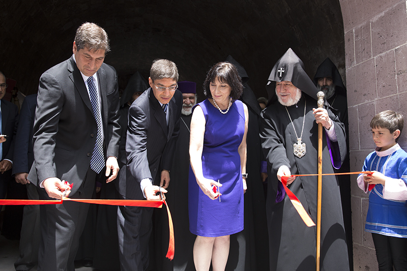 Բացուեց Թրբանճեան ընծայարանի հիմնանորոգուած մասնաշէնքը