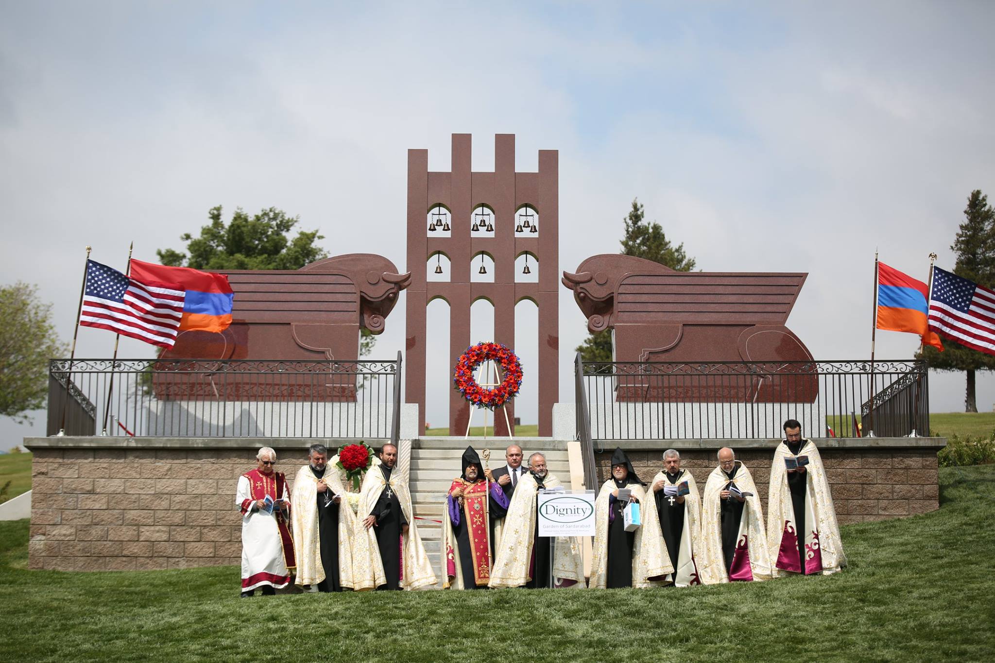 Garden of Sardarabad Dedicated in Eternal Valley Memorial Park