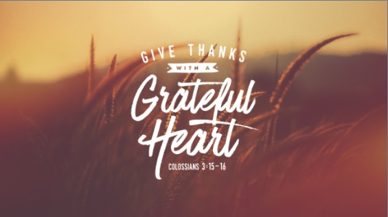 Thanksgiving In a New Context