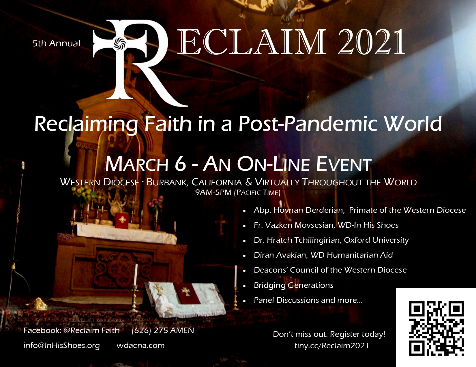 Don’t let this LENTEN SEASON go by without RECLAIMING FAITH