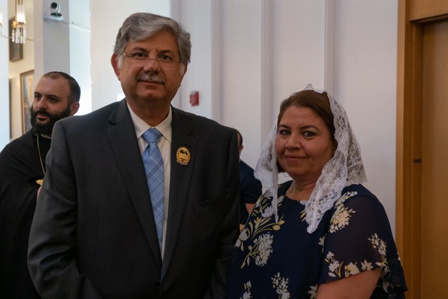 St. Nerses Shnorhali Medal Bestowed Upon Diocesan Council Chair Derik Ghookasian