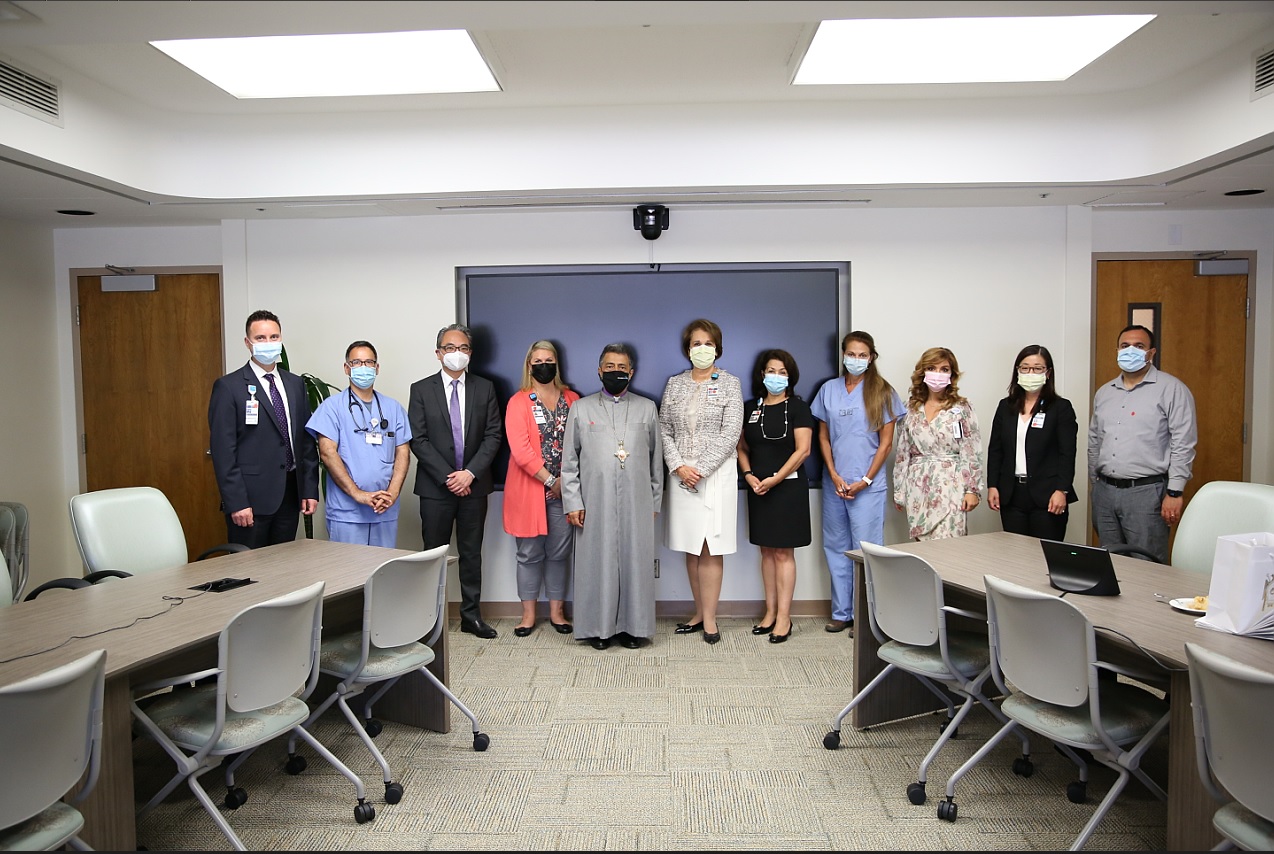 Primate Meets with Adventist Health Leadership Team