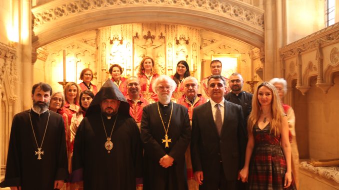 104th Archbishop of Canterbury Rt. Hon. Rowan Williams Delivers Powerful Message on the Feast of the Holy Translators at St. Yeghiche Armenian Church in London 