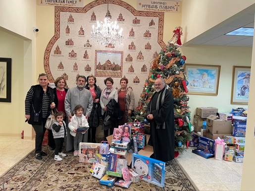 Circle of Faith Add to the Toy Drive