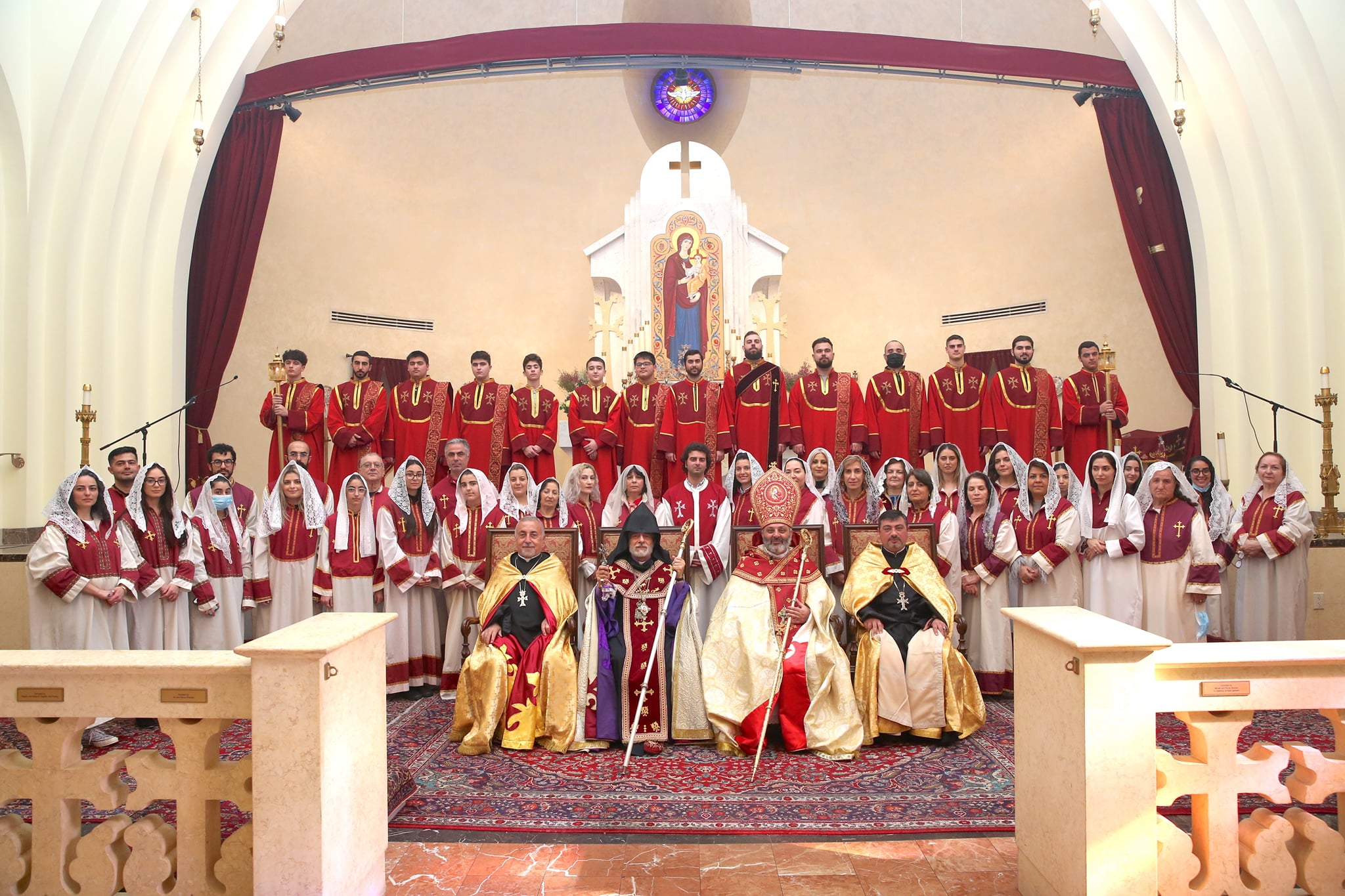 Ս. ՊԱՏԱՐԱԳ ԵՒ ՄԵԿՆԱՐԿ ԱՐԵՒՄՏԵԱՆ ԹԵՄԻ  95-ԱՄԵԱԿԻ ԱՐԱՐՈՂՈՒԹԻՒՆՆԵՐԻ 