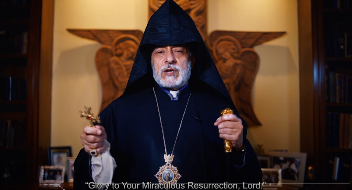EASTER MESSAGE OF HIS EMINENCE ARCHBISHOP HOVNAN DERDERIAN PRIMATE OF THE WESTERN DIOCESE OF THE ARMENIAN CHURCH OF NORTH AMERICA