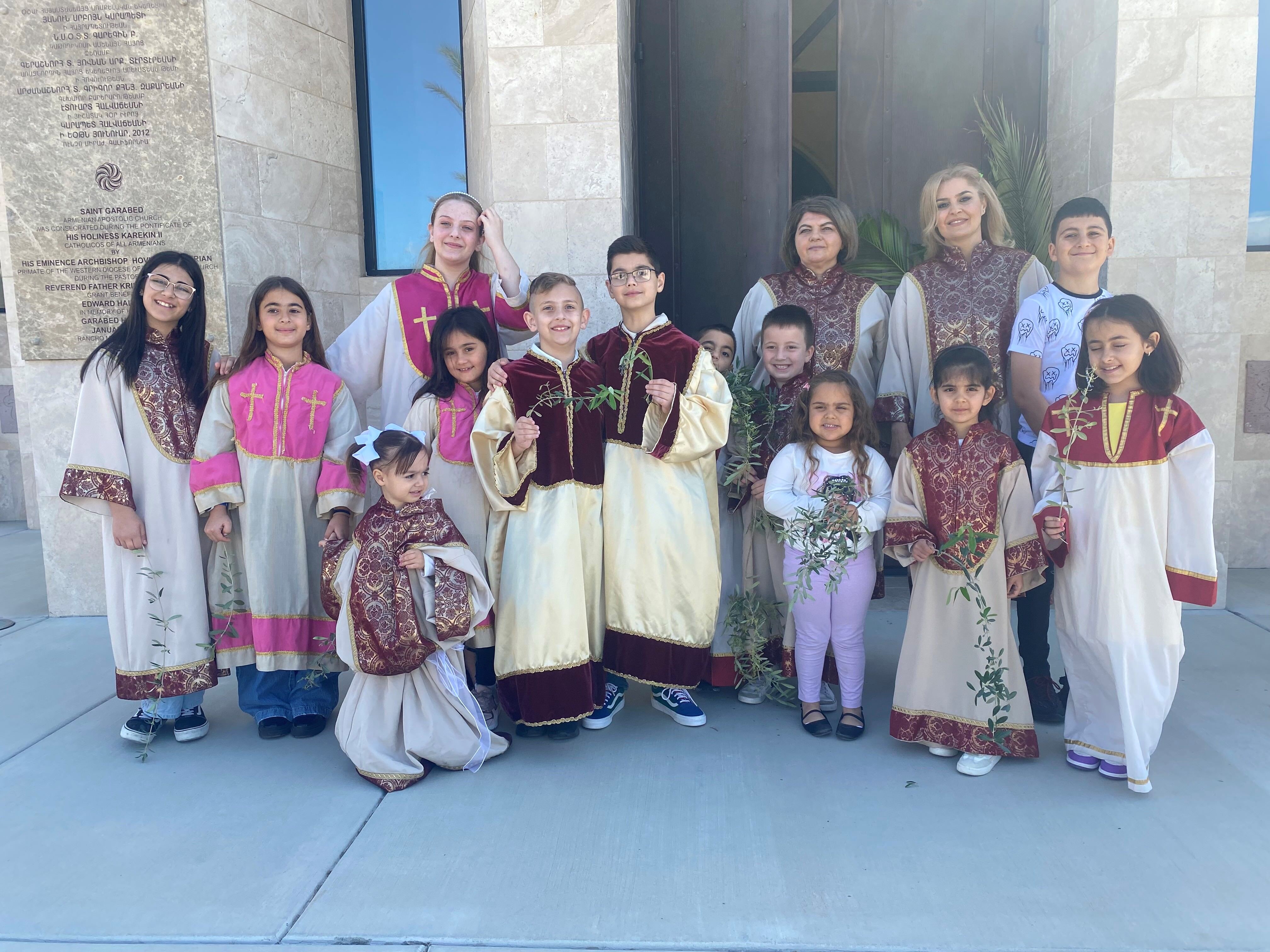 Ավագ Շաբաթը Փալմ Դեսերտի Սբ․ Կարապետ Եկեղեցում