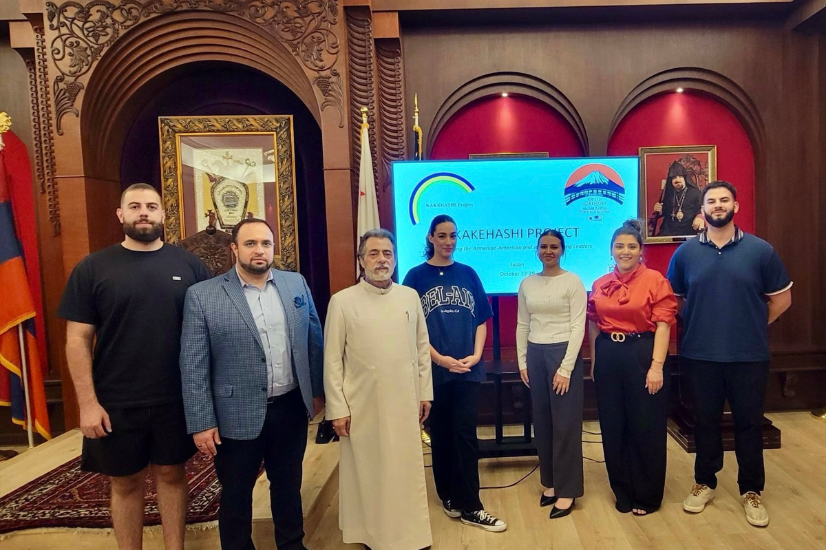 THE FIRST-EVER DELEGATION OF ARMENIAN-AMERICAN YOUNG LEADERS FROM LOS ANGELES TO VISIT JAPAN