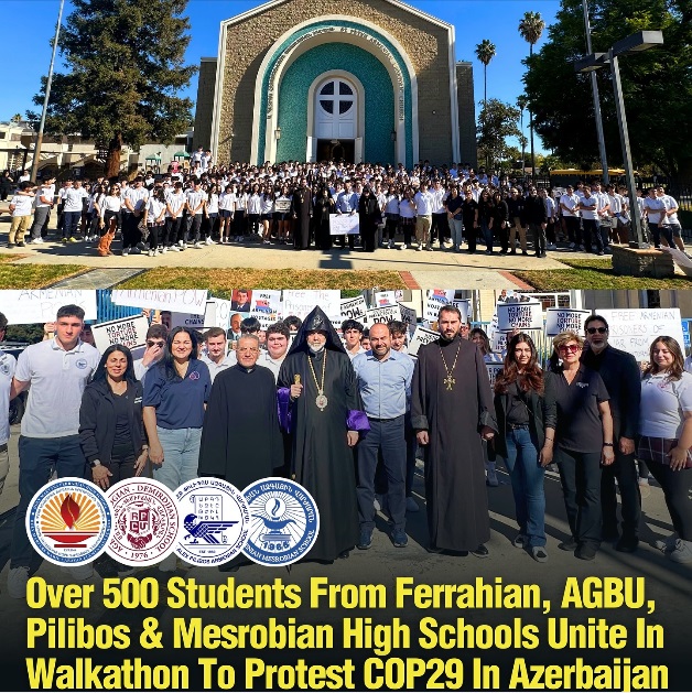 Աշակերտական աննախընթաց քայլարշաւ Զօրակցութիւն հայ գերիներուն եւ քաղաքական բանտարկեալներուն