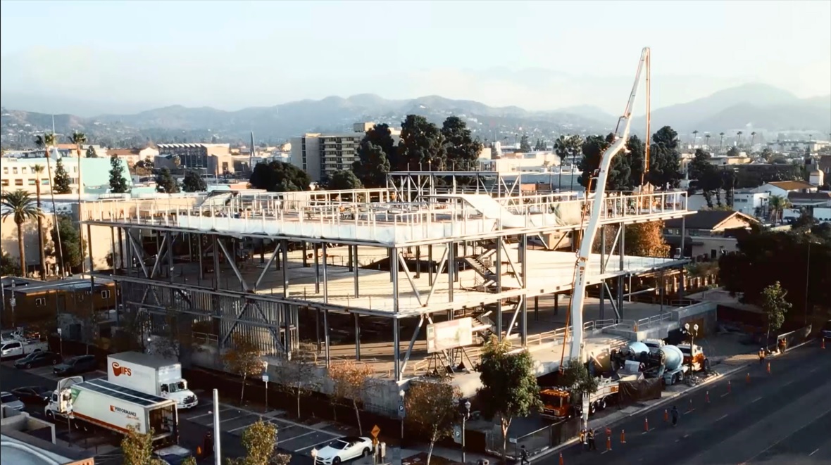 ARMENIAN AMERICAN MUSEUM COMPLETES ROOF DECK AND SECOND-LEVEL CONCRETE POUR