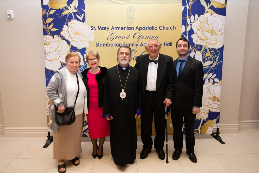 Grand Opening of the Stambolian Family Assembly Hall