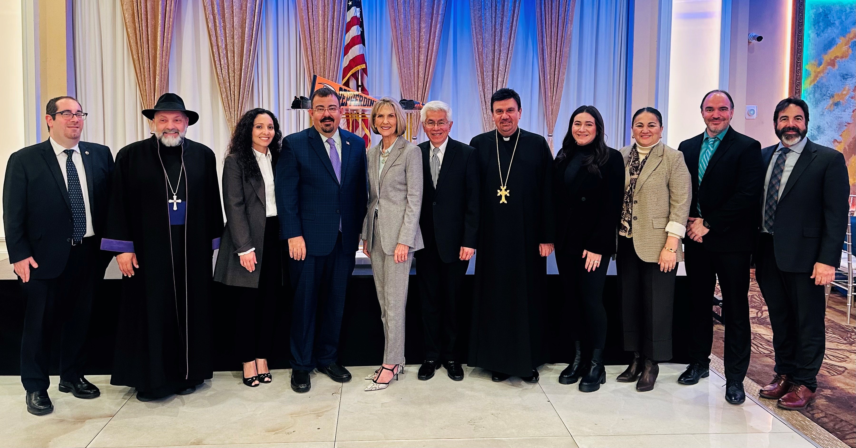 Pepperdine University's Chancellor and Vice-Chancellor Honored at a Reception