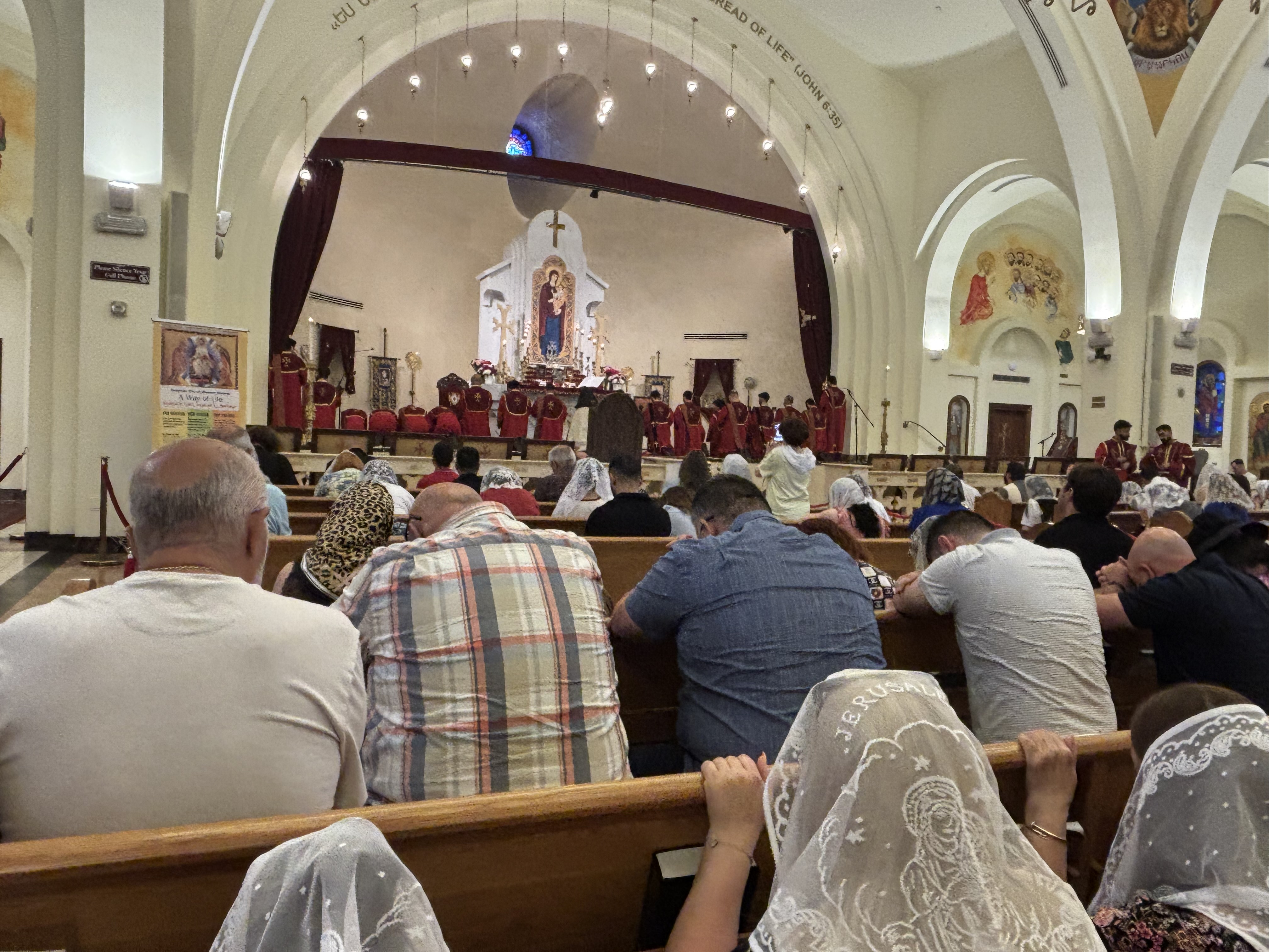 United in Prayer: Diocesan Primate Archbishop Hovnan Derderian Leads Special Service for Armenia and Holy Etchmiadzin