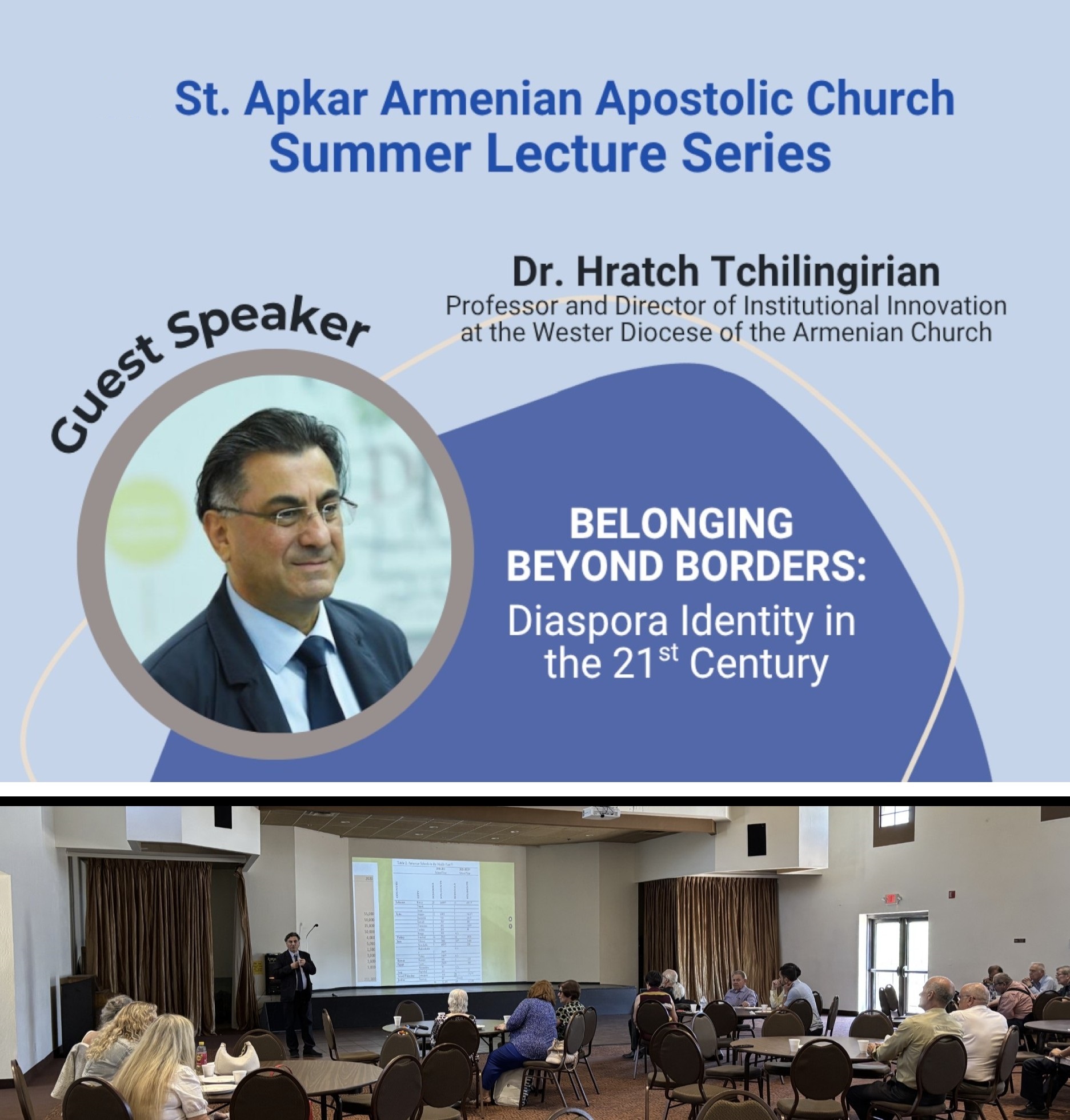 Belonging Beyond Borders: Dr. Hratch Tchilingirian Explores Armenian Diaspora Identity in Arizona Lecture