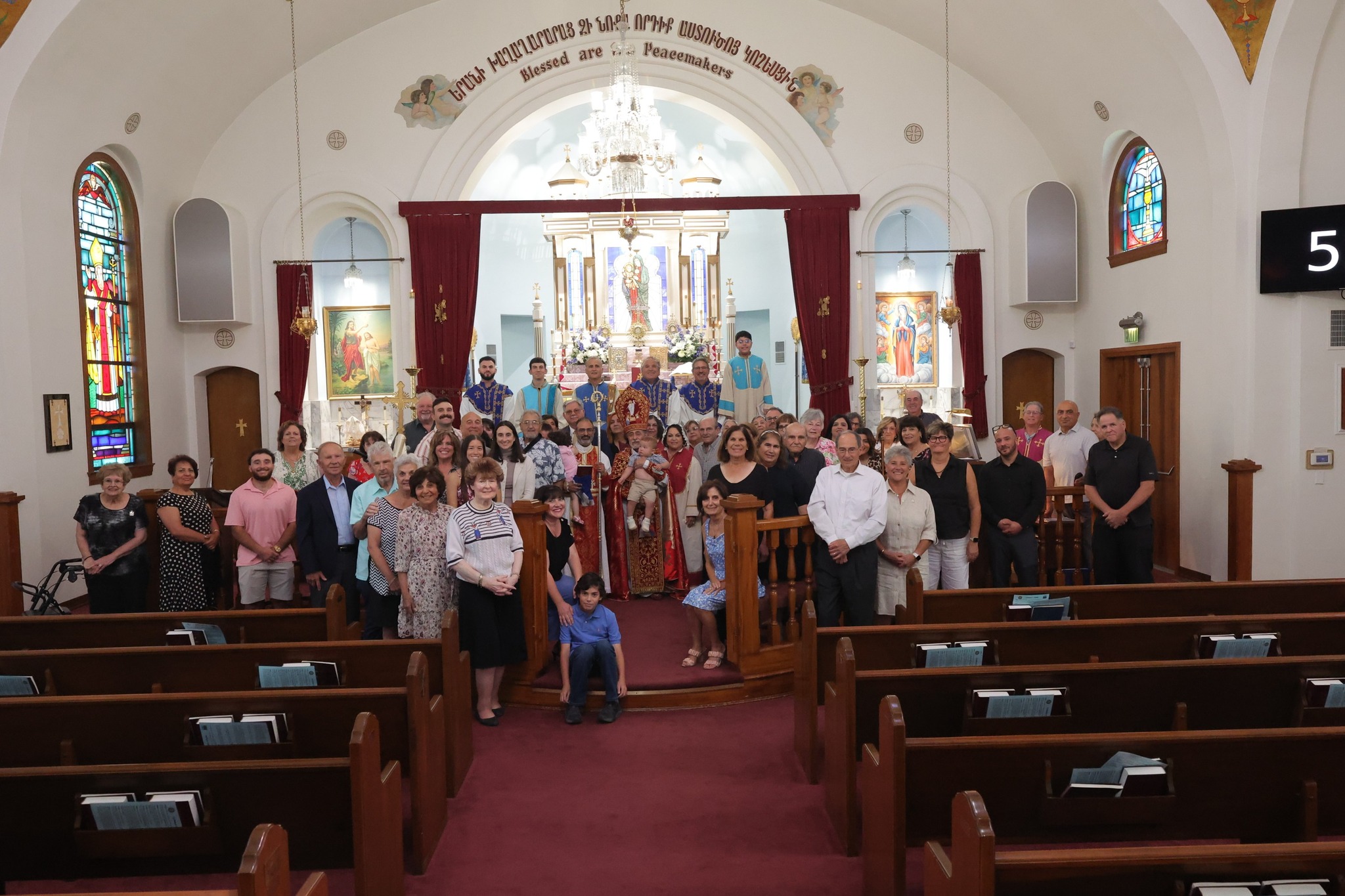 Feast of the Transfiguration in St. Mary Armenian Church of Yettem
