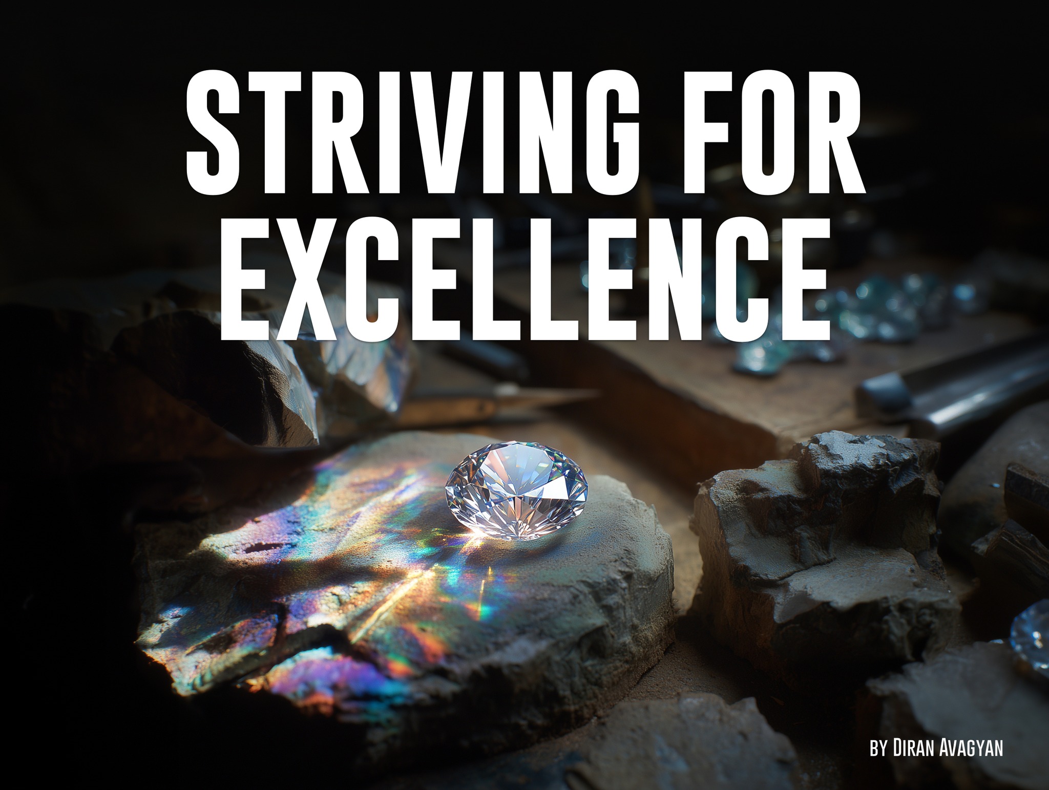 STRIVING FOR EXCELLENCE: By Diran Avagyan
