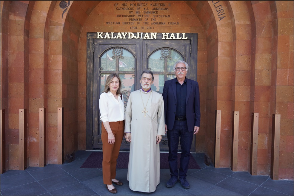 AGBU President Sam Simonian Visits the Western Diocese